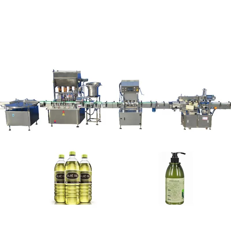 Machine de remplissage d'huile de lubrification 100ml - 1000ml