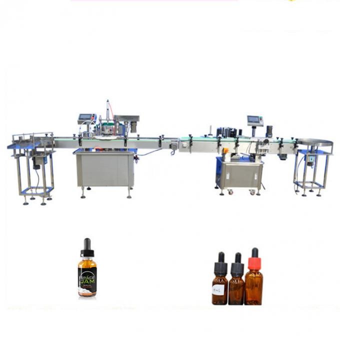 Machine de remplissage e-liquide en acier inoxydable 304