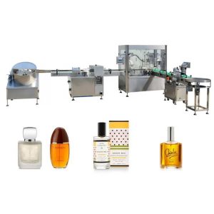 Machine de remplissage de parfum carré en acier inoxydable 316