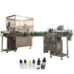 Machine de remplissage liquide électronique automatique 3kw pour la bouteille de compte-gouttes ambre 10ml / 30ml