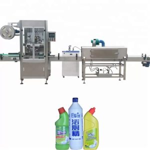 Machine à étiquettes de bouteilles utilisée pour le contrôle de PLC de bouteille ronde