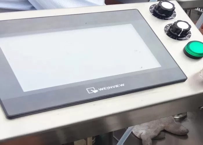 Machine de remplissage liquide électronique avec l'interface d'écran tactile de Siemens