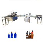 Machine de remplissage de bouteille d'huile essentielle de contrôle de PLC pour la bouteille en plastique ou en verre