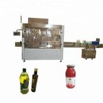 Machine de remplissage et de capsulage de bouteilles d'ANIMAL FAMILIER de contrôle de PLC pour la pâte de tomate / sauce chaude