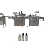 Machines à étiqueter de capsulage remplissantes de pompe péristaltique utilisées pour les bouteilles de licorne 60ml