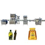 10-40 bouteilles / min machine de remplissage de miel, machine de remplissage d'huile comestible de moteur pas à pas