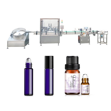 Machine de remplissage liquide semi-automatique pour machine de remplissage d'huile de parfum de remplissage de piston fluide à haute viscosité