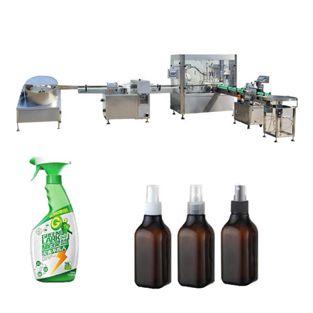 Machine automatique de capsulage et d'étiquetage de remplissage de vape de remplissage de bouteille d'huile de chanvre cbd de 30 ml