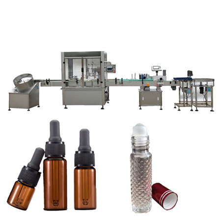 Machine de remplissage d'emballage automatique, machine de capsulage et d'étiquetage de remplissage de bouteilles