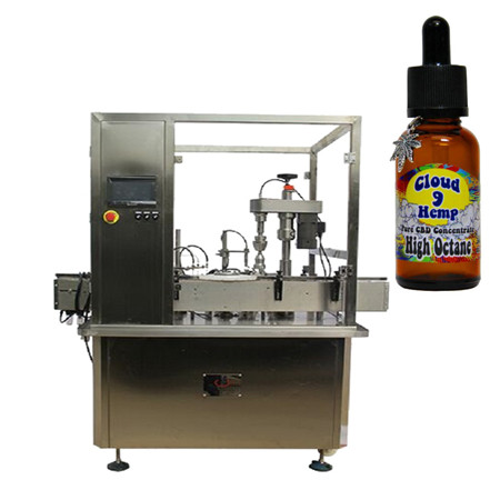 Mini machine de remplissage liquide d'huile essentielle automatique de fournisseur professionnel