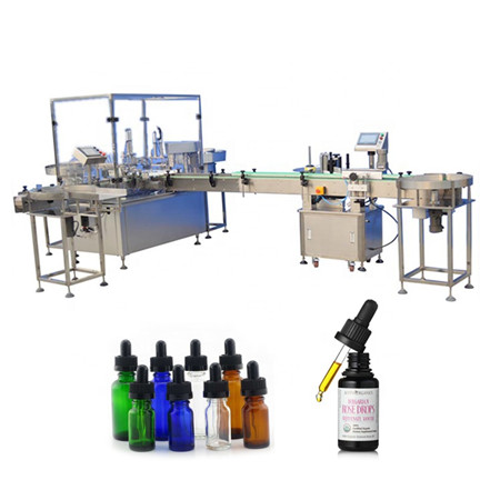 Machine de remplissage de liquide visqueux semi-automatique pour flacon