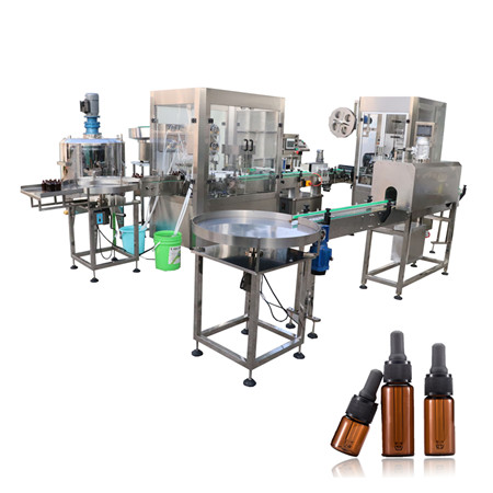 Machine de remplissage de boissons de jus de vente chaude d'usine flacon d'injection de glace et fournisseur de cachetage