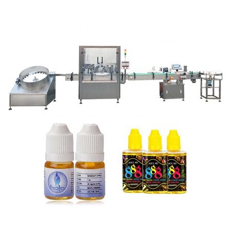 Machine de remplissage e-liquide de petite bouteille de vente directe d'usine pour l'e-cig
