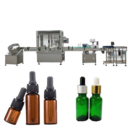 Machine de remplissage d'huile essentielle d'huile essentielle de CBD de remplissage de flacon liquide YETO 5-100ml