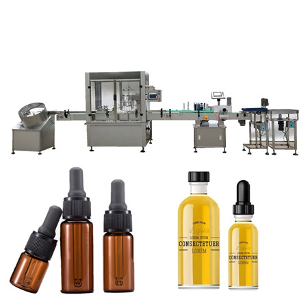 Machine de remplissage pneumatique automatique d'huile liquide de petite bouteille et remplisseur d'huile de lotion