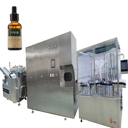 Machine de remplissage liquide de lait de jus d'eau de parfum de lotion de shampooing de petite bouteille de TODF-100