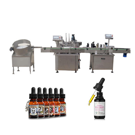 Haute vitesse de contrôle de niveau de table de parfum d'huile essentielle de vernis à ongles huile alimentaire petite machine de remplissage automatique