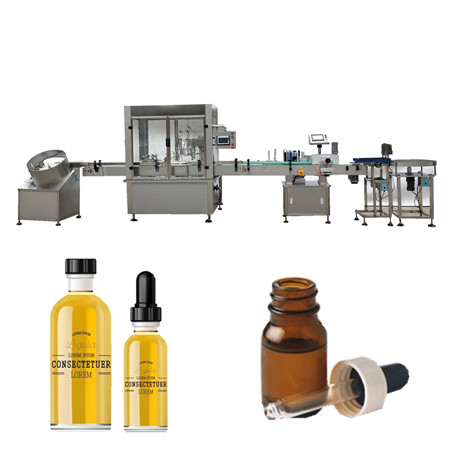 Machine de remplissage et de capsulage de cosmétiques de machine de remplissage de crème de première qualité automatique de Monoblock
