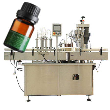 10 ml 15 ml 30 ml 50 ml huiles essentielles de remplissage de bouteilles de machines de capsulage fabricants pour machines d'embouteillage de flacons