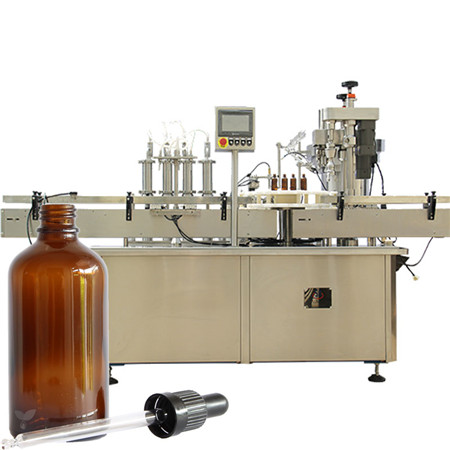 Remplisseur semi-automatique de type pesage à mesure directe prêt à expédier pour machine de remplissage e-liquide