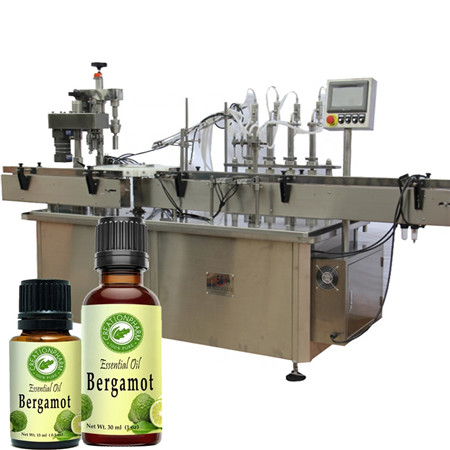 Machine de remplissage d'huile essentielle de CBD de bouteille de compte-gouttes