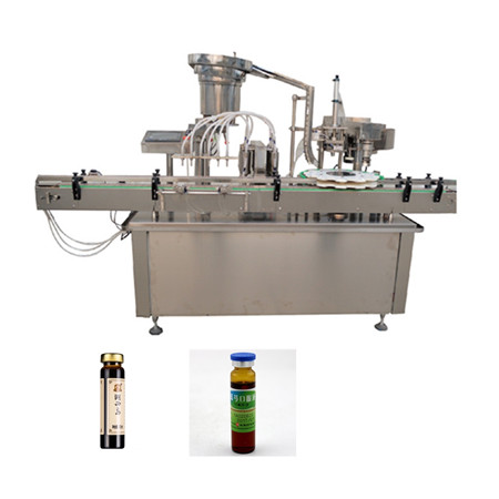 Machine de remplissage automatique d'huile de chanvre de bouteille de 100 ml 500 ml, machine de remplissage et de capsulage d'huile d'olive
